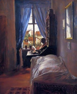 Artwork Title: The Artist's Bedroom in Ritterstrasse