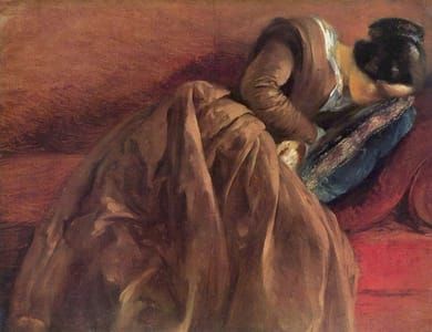 Artwork Title: Sister Emily Sleeping