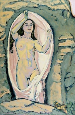 Artwork Title: Venus in the Grotto (Venus in der Grotte)