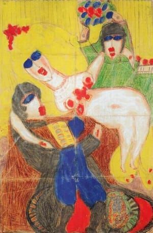 Artwork Title: Enlevement d'une mariée de gaule