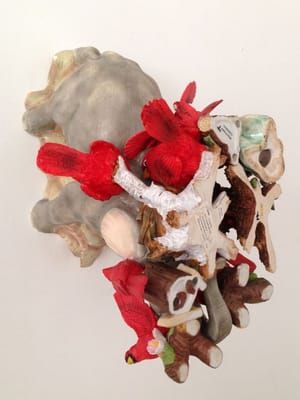 Artwork Title: Cardinals On Elephants Back