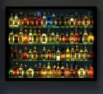 Artwork Title: Genius in the Bottle