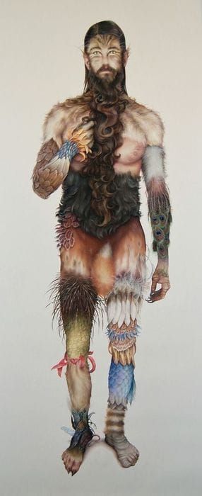 Artwork Title: Wild Man