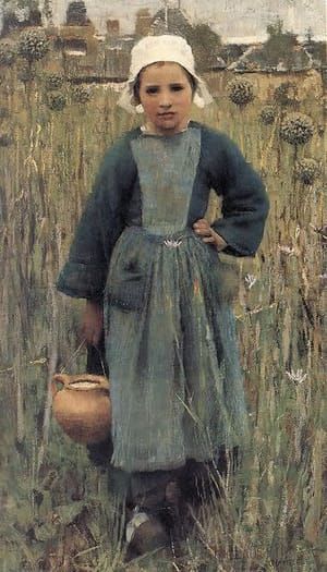 Artwork Title: Breton Girl