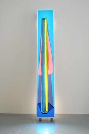 Artwork Title: Re-Arrangement 2 Yellow, Blue, Red to Monique Bourgeois