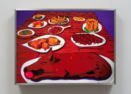 Artwork Title: Pork and Pork products (A Pig and a half)