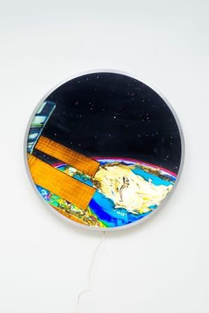 Artwork Title: 'infinite regression (Arabian Peninsula from ISS'