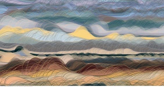 Artwork Title: Noise Scape 4 Series