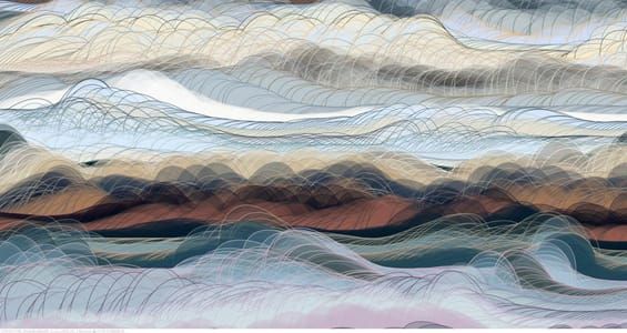 Artwork Title: Noise Scape 4 Series