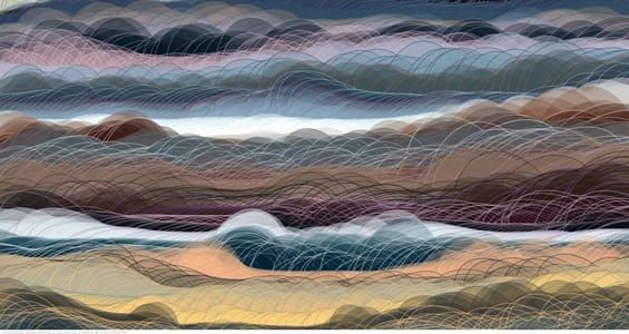 Artwork Title: Noise Scape 4 Series