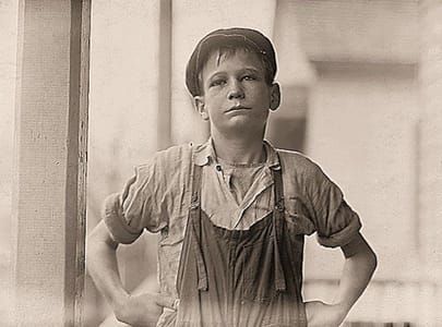 Artwork Title: Faces of Lost Youth: Furman Owens, 12 years old