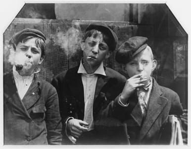 Artwork Title: Newsies At Skeeters Branch, St. Louis, Missouri, C. 1910