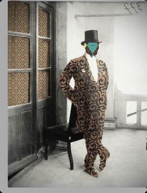 Artwork Title: Mr. Fancy Pants Jr