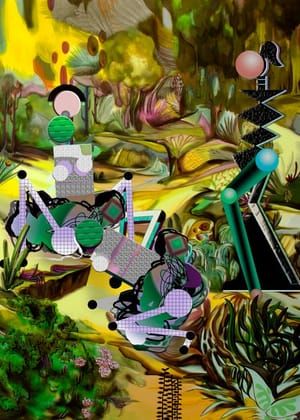 Artwork Title: Cyber Selva