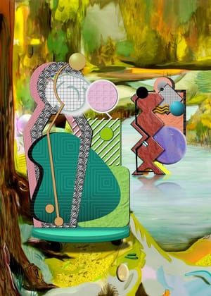 Artwork Title: Cyber Selva #1