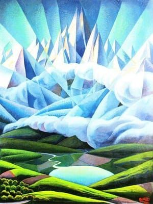Artwork Title: Ascending Forms (or Ascending Forces)
