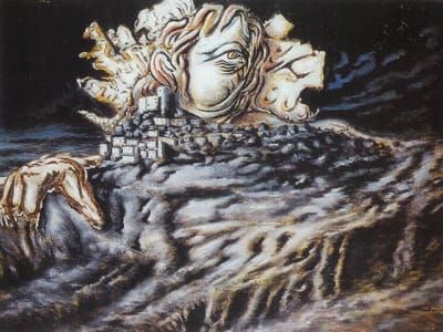 Artwork Title: Notte sul borgo