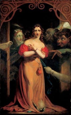 Artwork Title: Bertalda, Assailed by Spirits