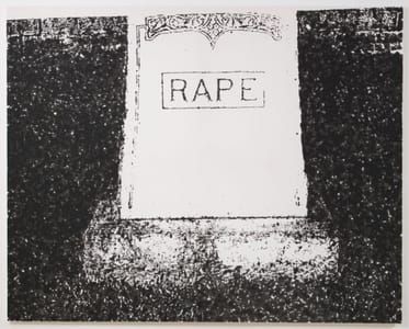 Artwork Title: R.a.p.e