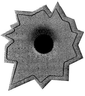Artwork Title: Bullet Hole