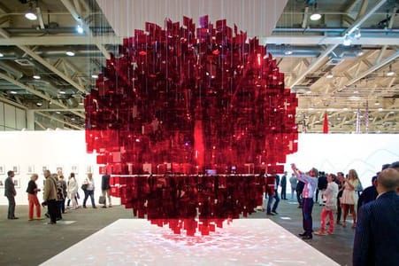 Artwork Title: Continuel Mobile - Sphère rouge
