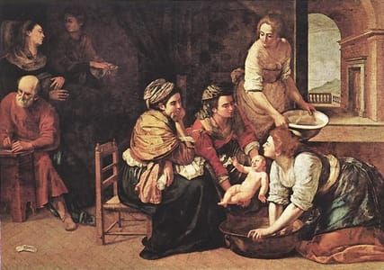 Artwork Title: Birth of St. John The Baptist