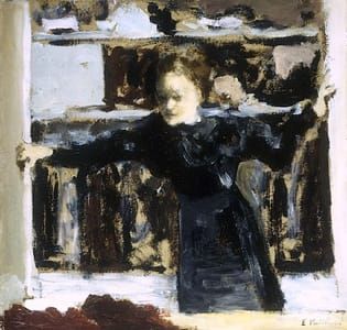 Artwork Title: Women opening a window