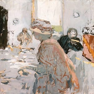 Artwork Title: Madame Hessel (A Lady in a Hat with a Ribbon)