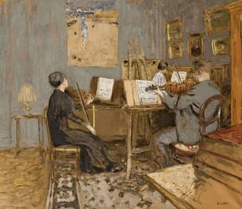 Artwork Title: Le concert matinal, place Vintimille