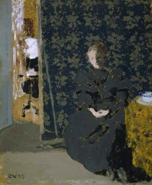 Artwork Title: Seated Woman, Cup of Coffee