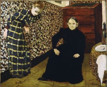 Artwork Title: Mother and Sister of the Artist