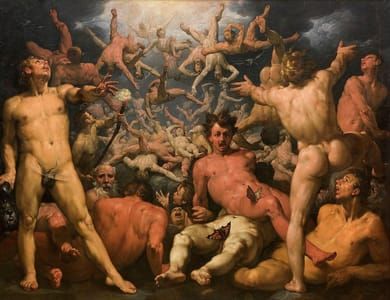 Artwork Title: The Fall of the Titans