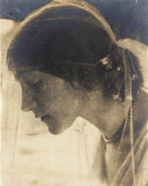 Artwork Title: Profile Study of a Young Woman