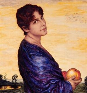 Artwork Title: Woman in a Landscape