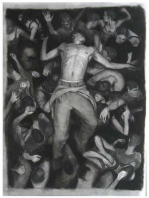 Artwork Title: Mosh Pit (study)