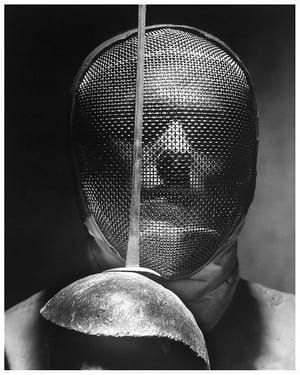 Artwork Title: Portrait of a Man Wearing a Fencing Mash