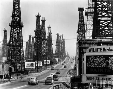 Artwork Title: Oil Field near Long Beach, California, !949