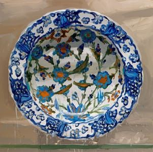 Artwork Title: Iznik Flower and Saz