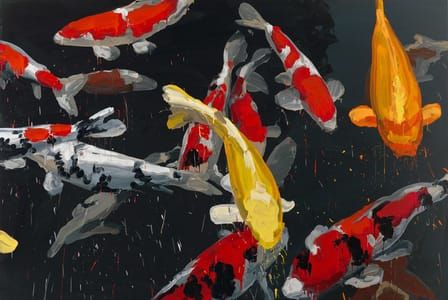 Artwork Title: Koi