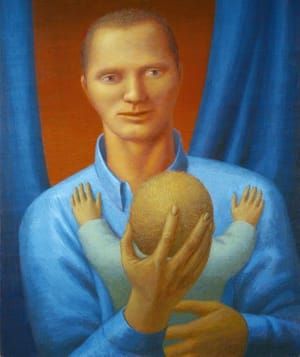Artwork Title: Father and Child