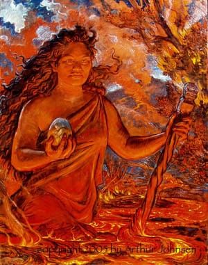 Artwork Title: Pele