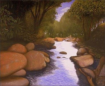 Artwork Title: Limahuli Stream