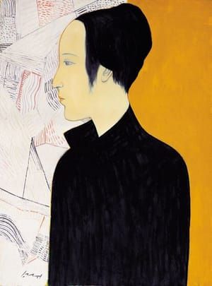 Artwork Title: Girl with Short Hair
