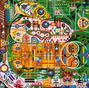 Artwork Title: Motherbrain Decoding The Psychonautical Device
