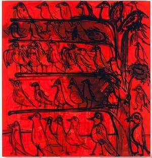 Artwork Title: Red Birds