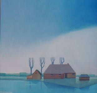 Artwork Title: Overstromende IJssel