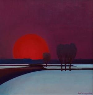 Artwork Title: Zonsondergang