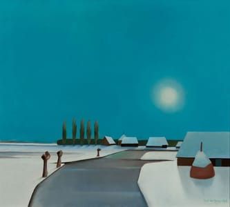 Artwork Title: Winterlandschaap