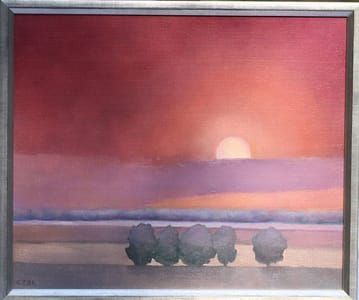 Artwork Title: Avondrood (Sunset)