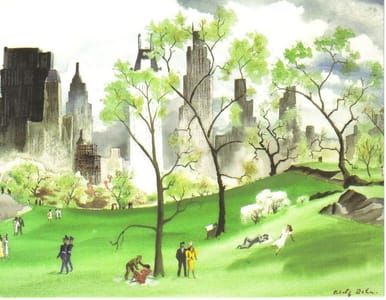 Artwork Title: Spring in Central Park